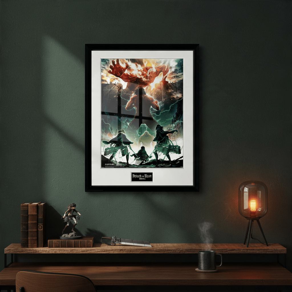 Attack on Titan ingelijste poster – Key Art - Fans Geek Storeproduct_type#GB Eye