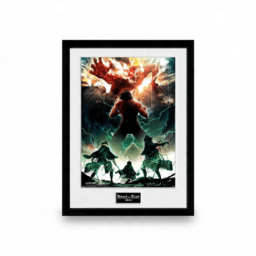 Attack on Titan ingelijste poster – Key Art - Fans Geek Storeproduct_type#GB Eye