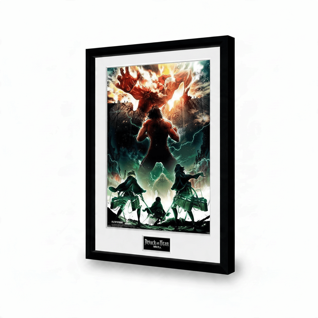 Attack on Titan ingelijste poster – Key Art - Fans Geek Storeproduct_type#GB Eye