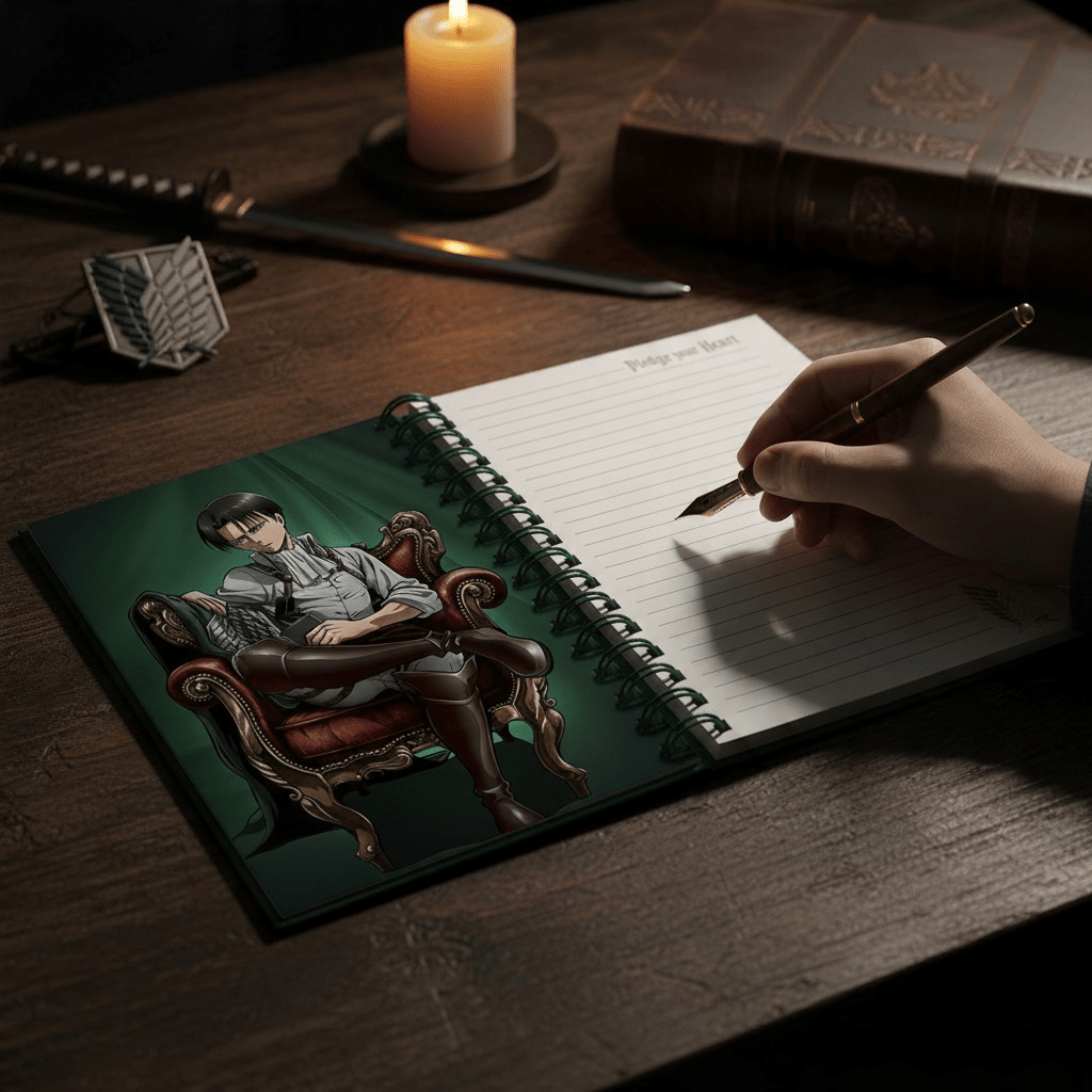 Attack on Titan Levi Ackerman A5-spiraalnotitieboek - Fans Geek Storeproduct_type#ABYstyle