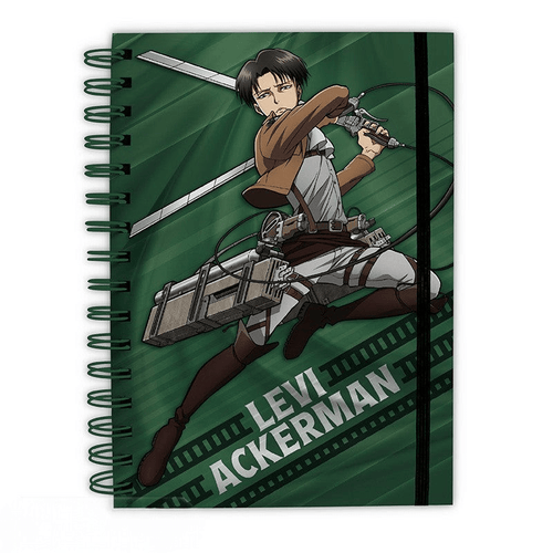 Attack on Titan Levi Ackerman A5-spiraalnotitieboek - Fans Geek Storeproduct_type#ABYstyle