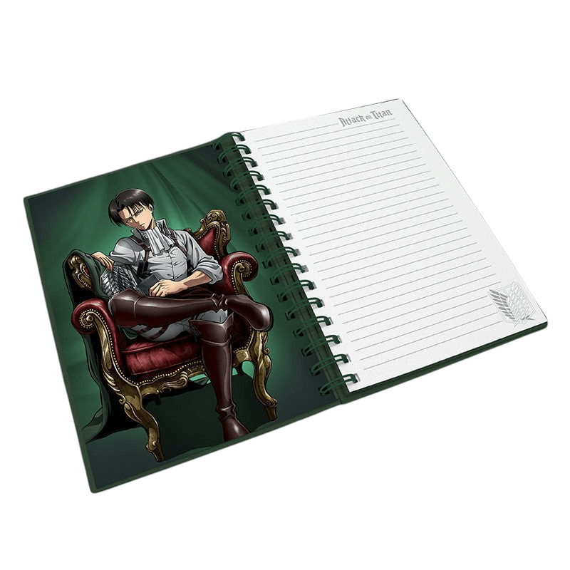 Attack on Titan Levi Ackerman A5-spiraalnotitieboek - Fans Geek Storeproduct_type#ABYstyle