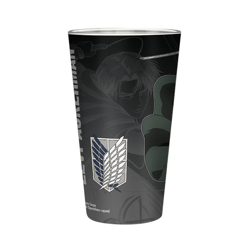 Attack on Titan Levi seizoen 4 - drinkglas – 400 ml - Fans Geek Storeproduct_type#ABYstyle