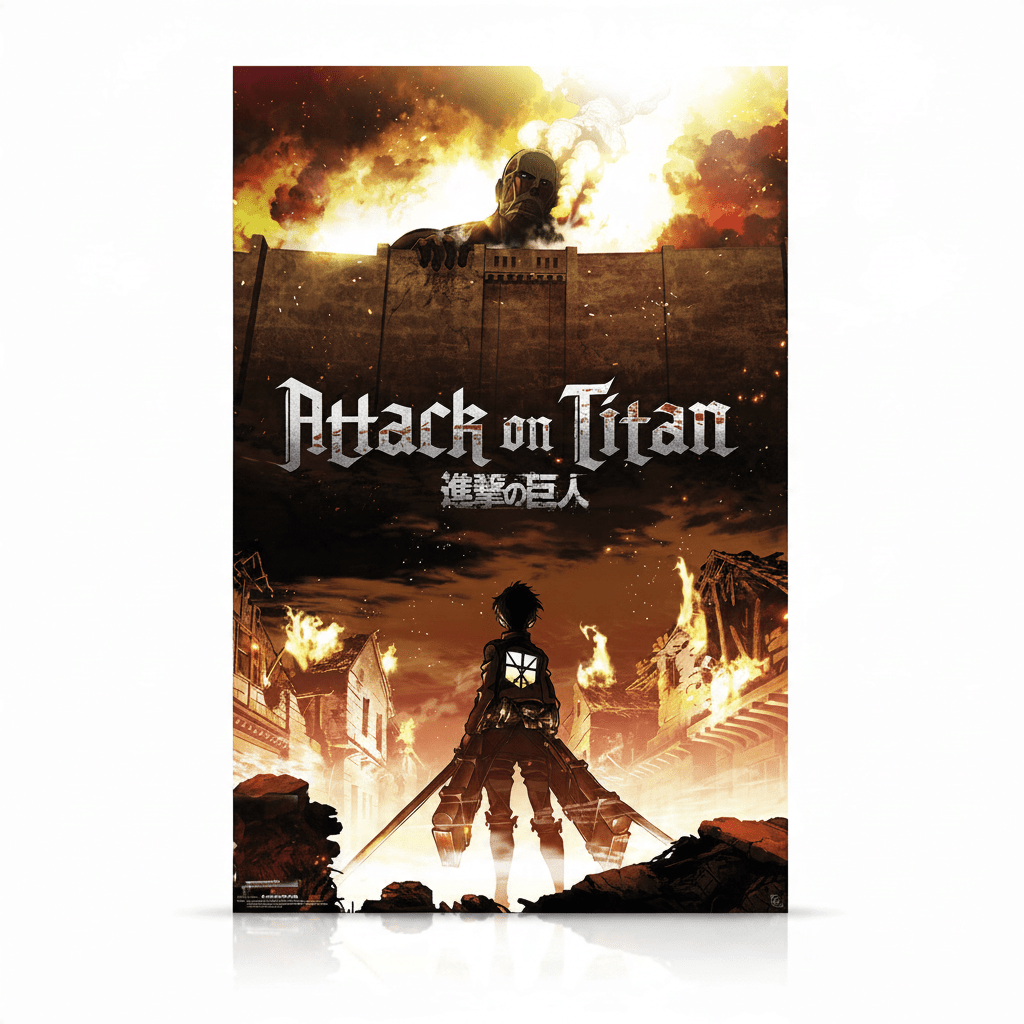 Attack on Titan maxi-poster – Key Art - Fans Geek Storeproduct_type#GB Eye