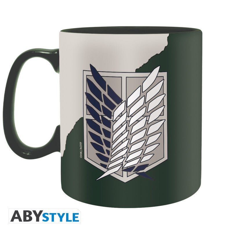 Attack on Titan Mok Keramiek - Embleem Seizoen 4 460ml - Fans Geek Storeproduct_typeABYstyle