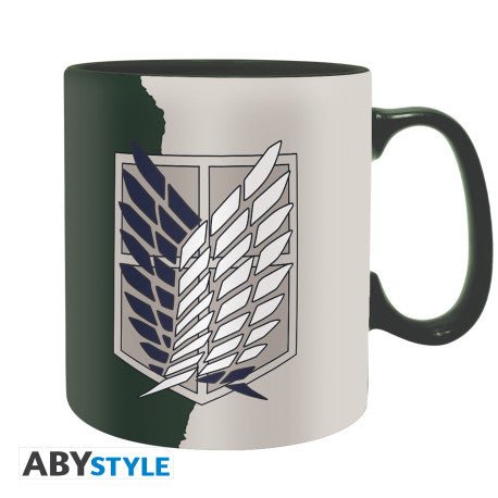 Attack on Titan Mok Keramiek - Embleem Seizoen 4 460ml - Fans Geek Storeproduct_typeABYstyle