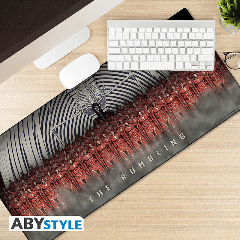 Attack on Titan Muismat XXL ABYstyle 90x40cm