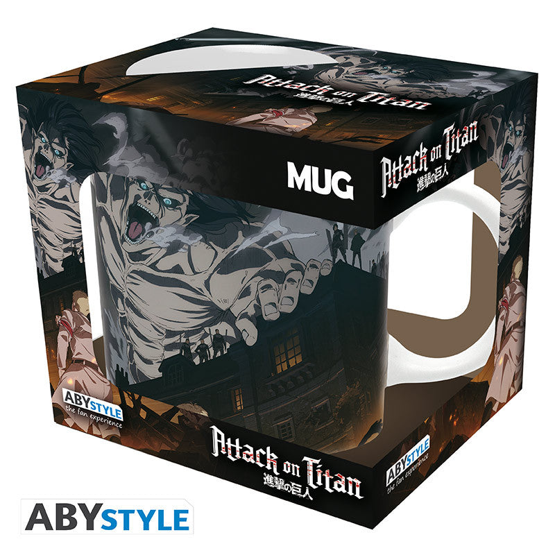 Attack on Titan Mok S4 Key Art ABYstyle 320ml