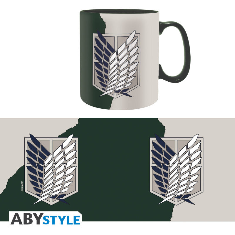 Attack on Titan Mok Embleem S4 Keramiek 460ml
