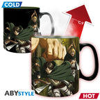 Attack on Titan Warmte Veranderende Mok TitanS3 ABYstyle 460ml