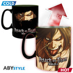 Attack on Titan Warmte Veranderende Mok TitanS3 ABYstyle 460ml