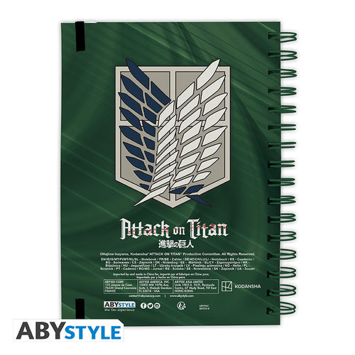 Attack on Titan Notitieboek Levi ABYstyle A5