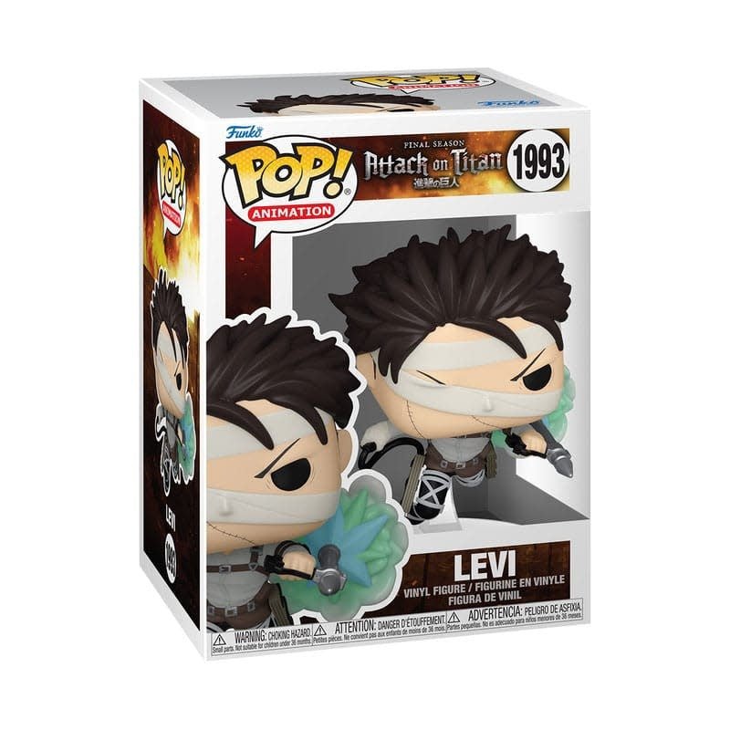 Attack on Titan POP! Animation Vinyl Figure Levi (SP - 1) - Fans Geek Store