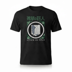 Attack on Titan Scout Legion zwart unisex T-shirt - Fans Geek Storeproduct_type#ABYstyle