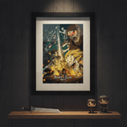 Attack on Titan seizoen 4 ingelijste poster – Key Art 3 - Fans Geek Storeproduct_type#GB Eye