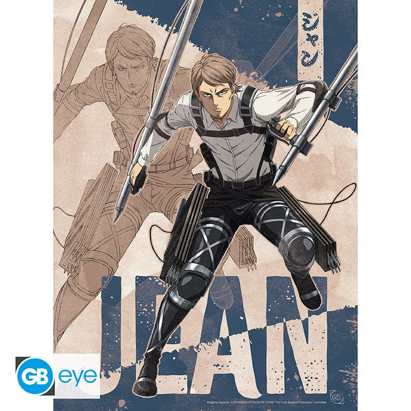 Attack on Titan seizoen 4 posterset – 9 A4-posters - Fans Geek Storeproduct_type#GB Eye