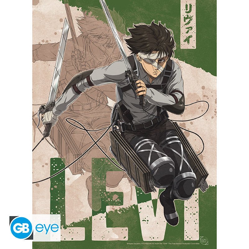 Attack on Titan seizoen 4 posterset – 9 A4-posters - Fans Geek Storeproduct_type#GB Eye