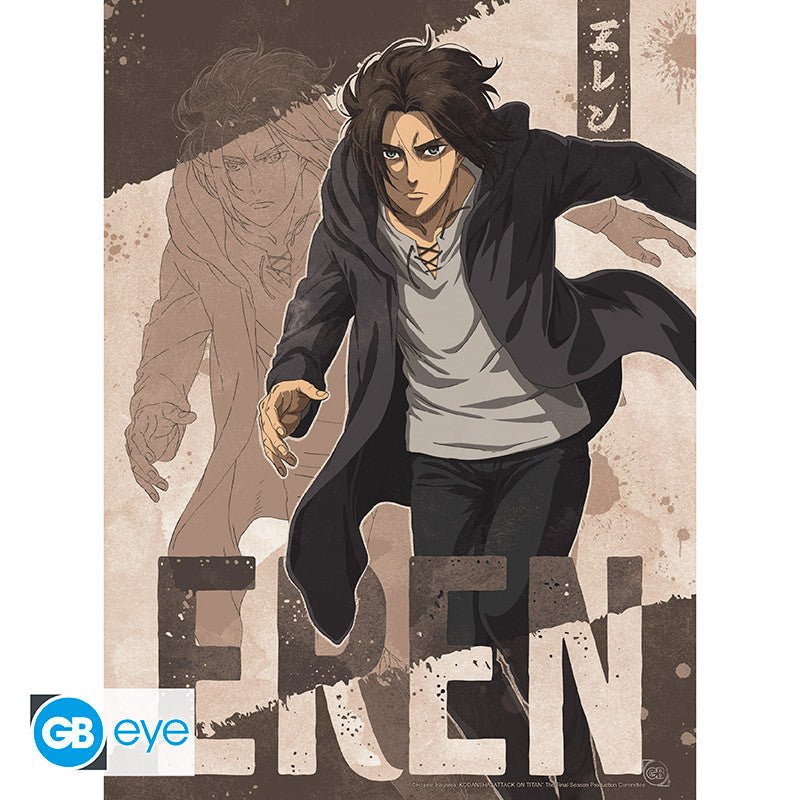 Attack on Titan seizoen 4 posterset – 9 A4-posters - Fans Geek Storeproduct_type#GB Eye