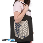 Attack on Titan Tote Bag Scout Badge ABYstyle 37x42cm