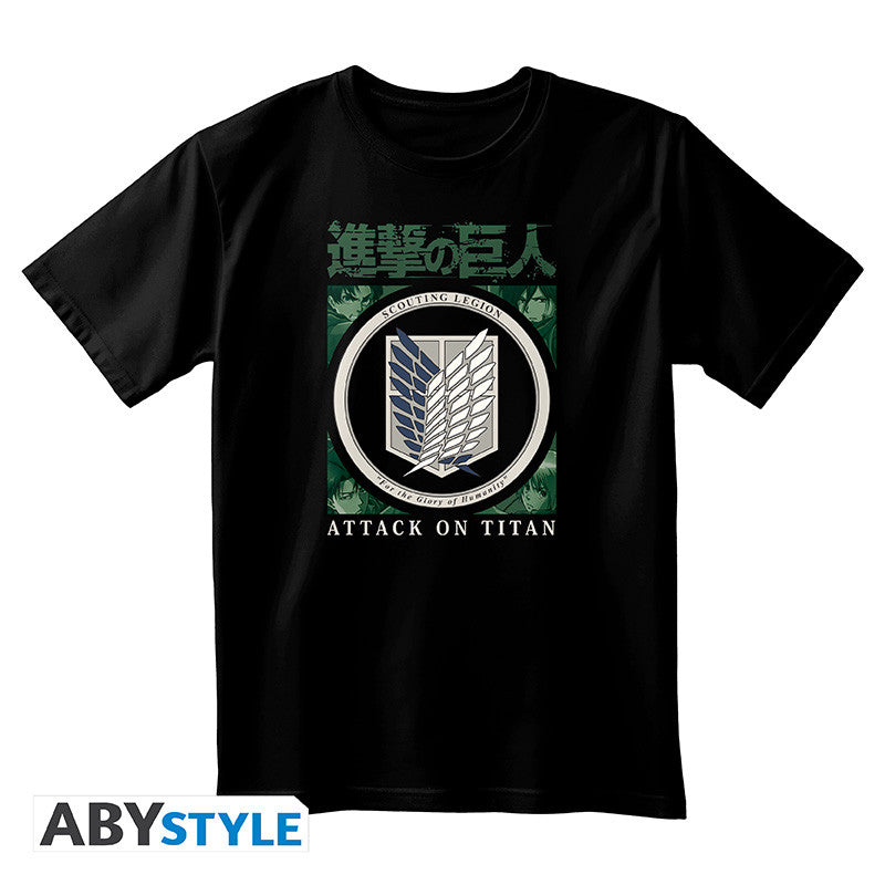 Attack on Titan Unisex T-shirt Scout Legion ABYstyle