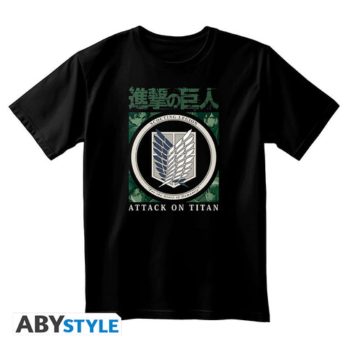 Attack on Titan Unisex T-shirt Scout Legion ABYstyle