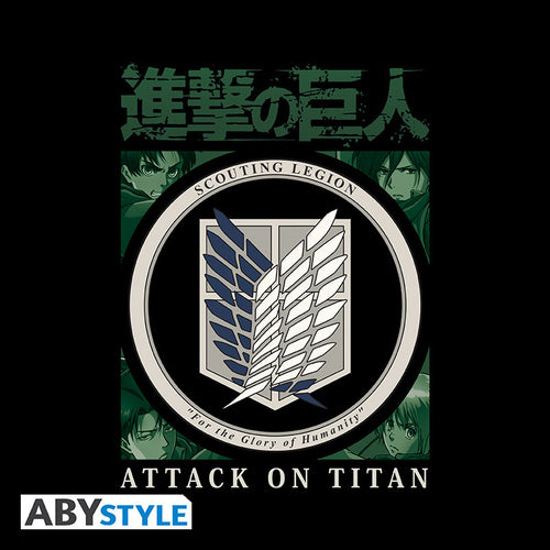 Attack on Titan Unisex T-shirt Scout Legion ABYstyle