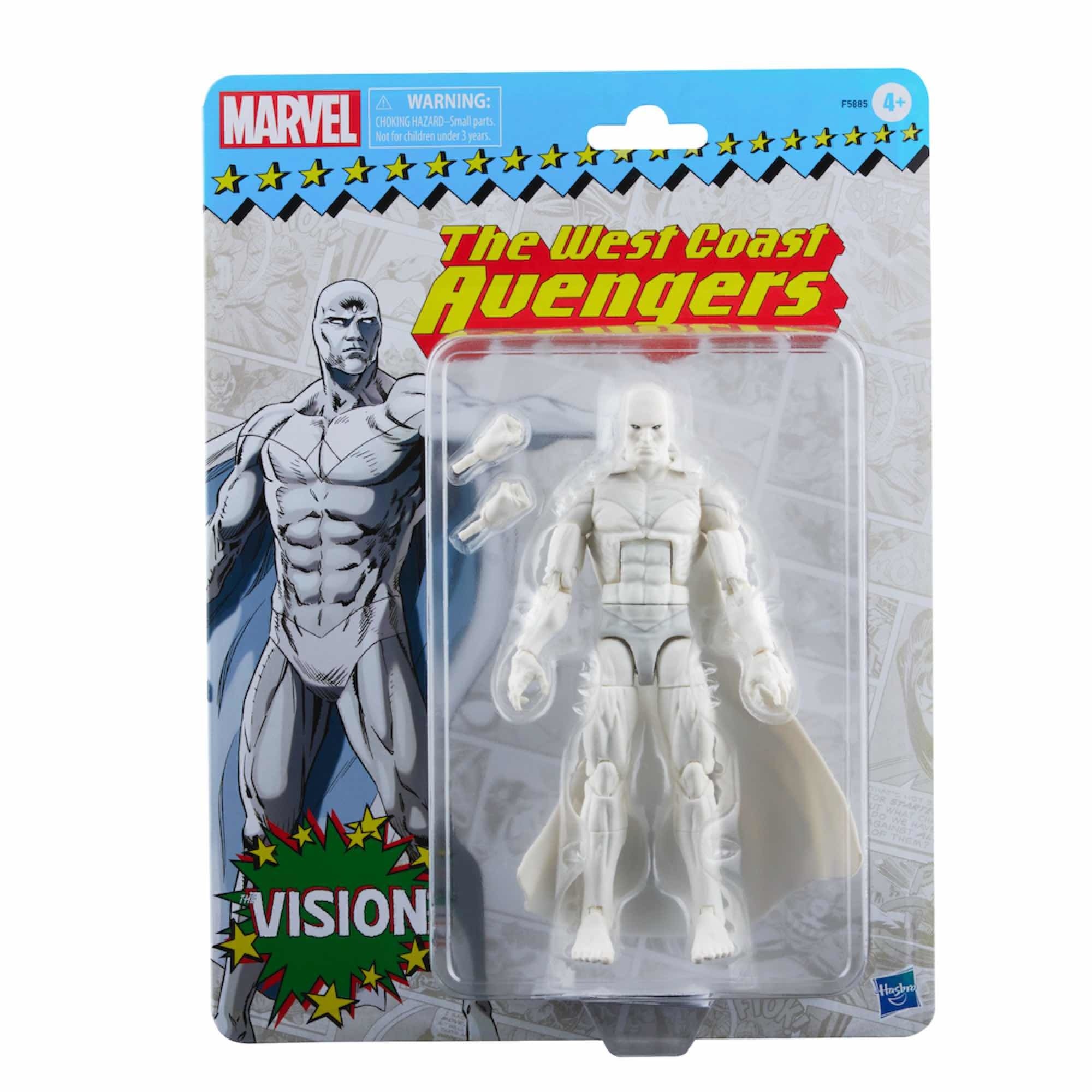 Marvel Legends: Retro Collection - Series Action Figure Vision (West Coast Avengers) - Fans Geek Store