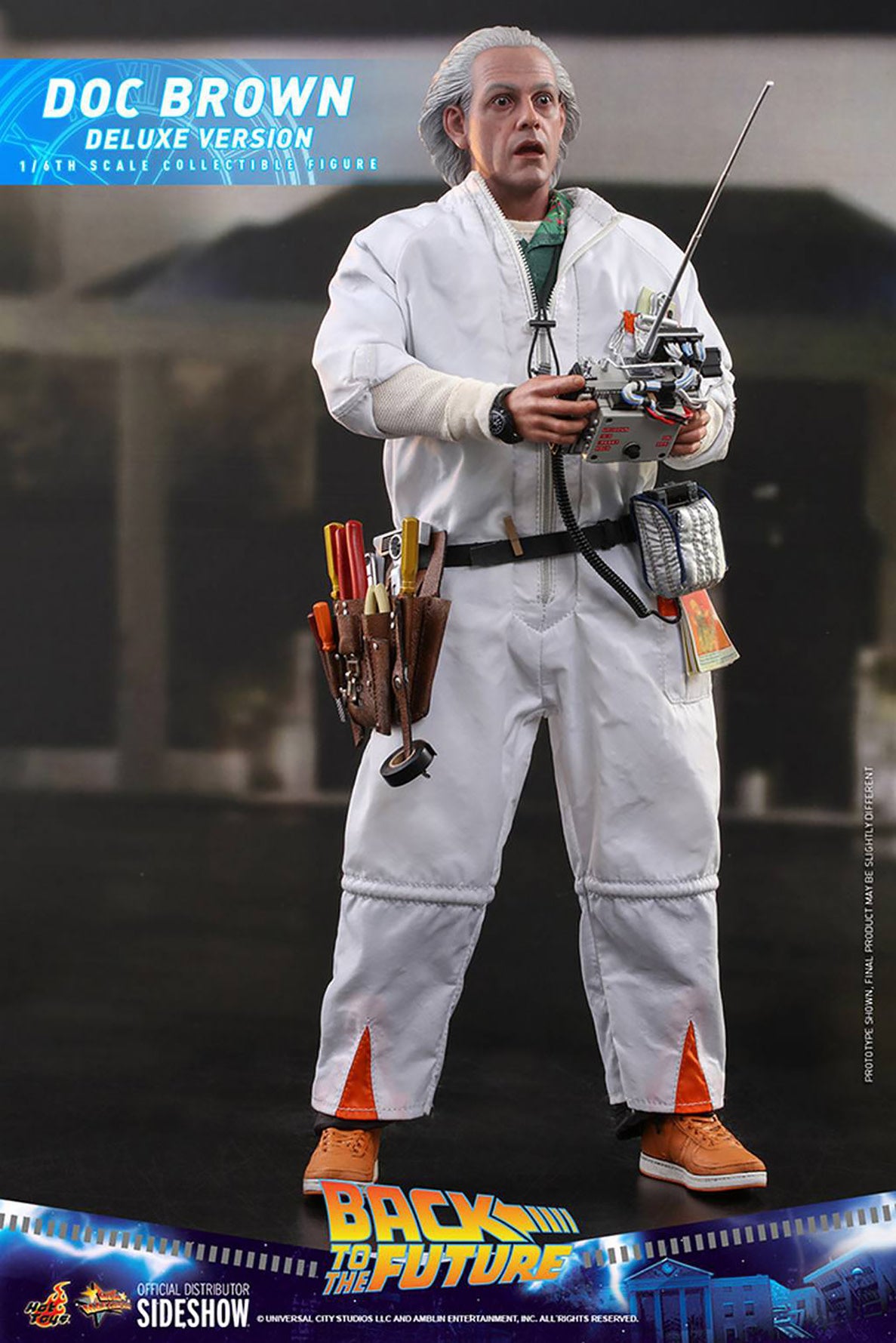 Back to the Future: Deluxe Doc Brown 1:6 Scale Figure - Fans Geek Store