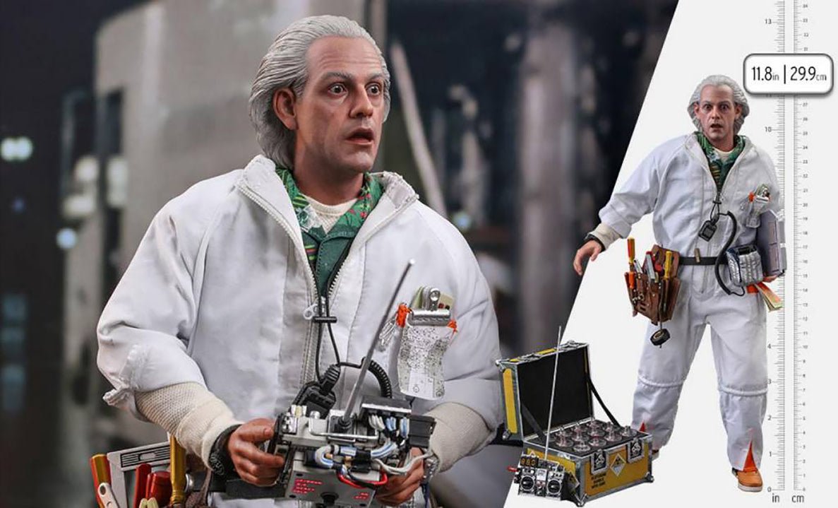 Back to the Future: Deluxe Doc Brown 1:6 Scale Figure - Fans Geek Store