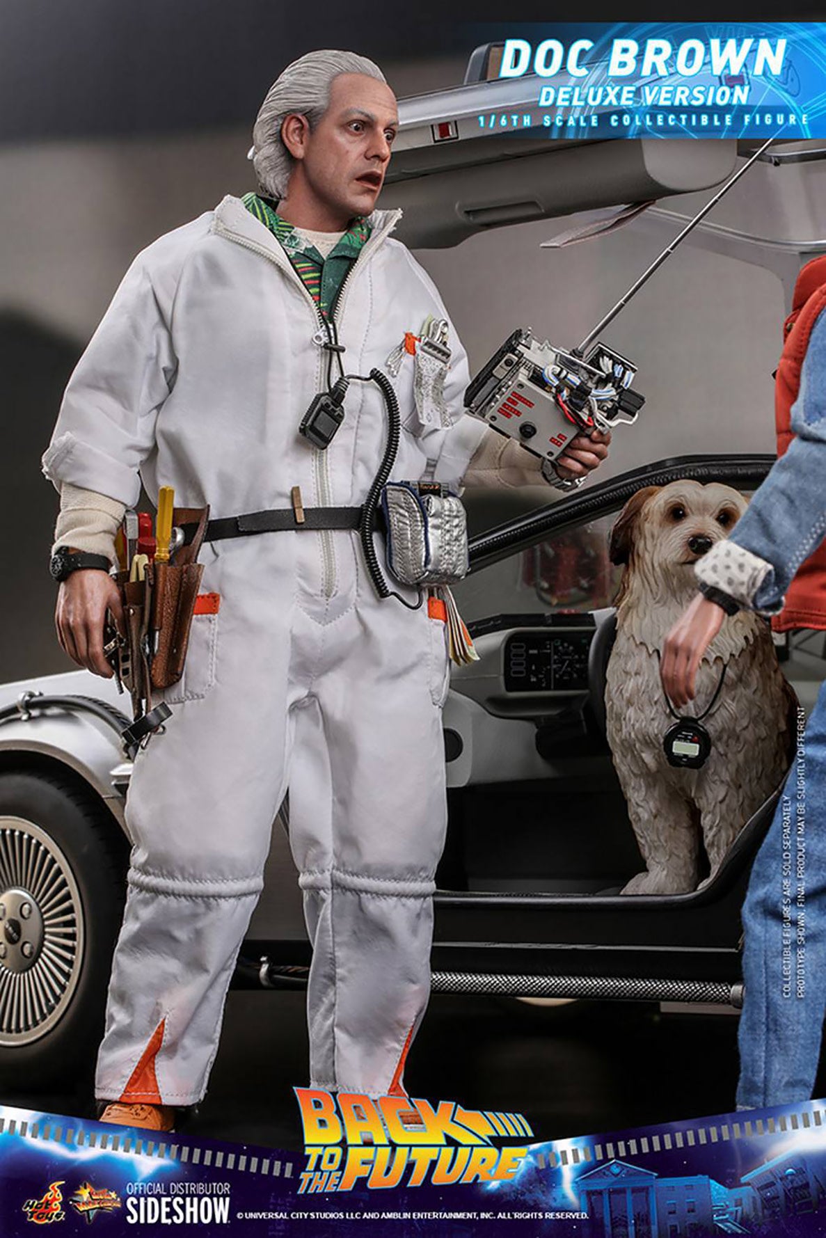 Back to the Future: Deluxe Doc Brown 1:6 Scale Figure - Fans Geek Store