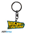 Back to the Future Sleutelhanger Logo ABYstyle Metaal 5x2.5cm