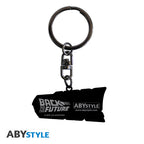 Back to the Future Sleutelhanger Logo ABYstyle Metaal 5x2.5cm