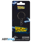 Back to the Future Sleutelhanger Logo ABYstyle Metaal 5x2.5cm