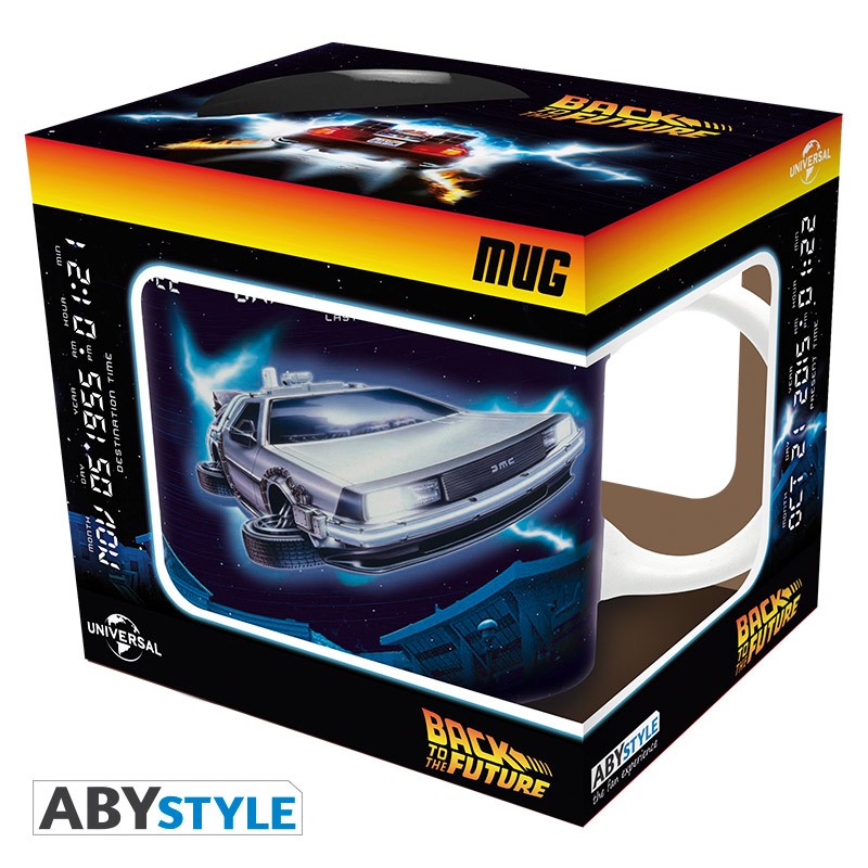 Back to the Future Mok DeLorean ABYstyle Keramiek 320ml
