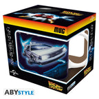 Back to the Future Mok DeLorean ABYstyle Keramiek 320ml
