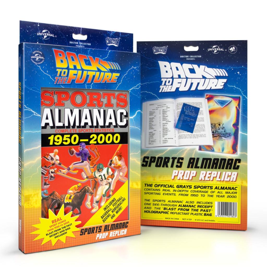 Back To The Future Prop Replica 1/1 Sports Almanac - Fans Geek Storeproduct_typeDoctor Collector