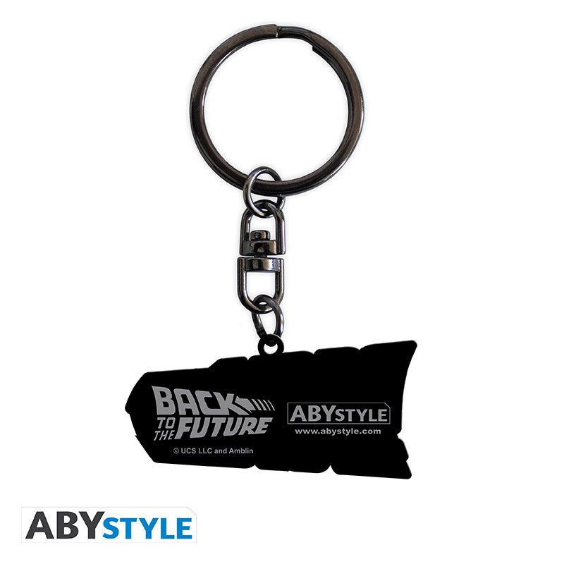 Back to the Future Sleutelhanger Logo - Fans Geek Storeproduct_typeHEO