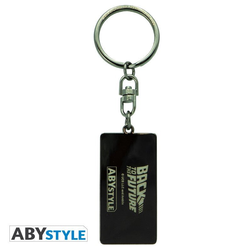 Back to the Future Sleutelhanger OUTATIME - Fans Geek Storeproduct_typeABYstyle