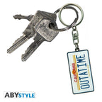 Back to the Future Sleutelhanger OUTATIME - Fans Geek Storeproduct_typeABYstyle