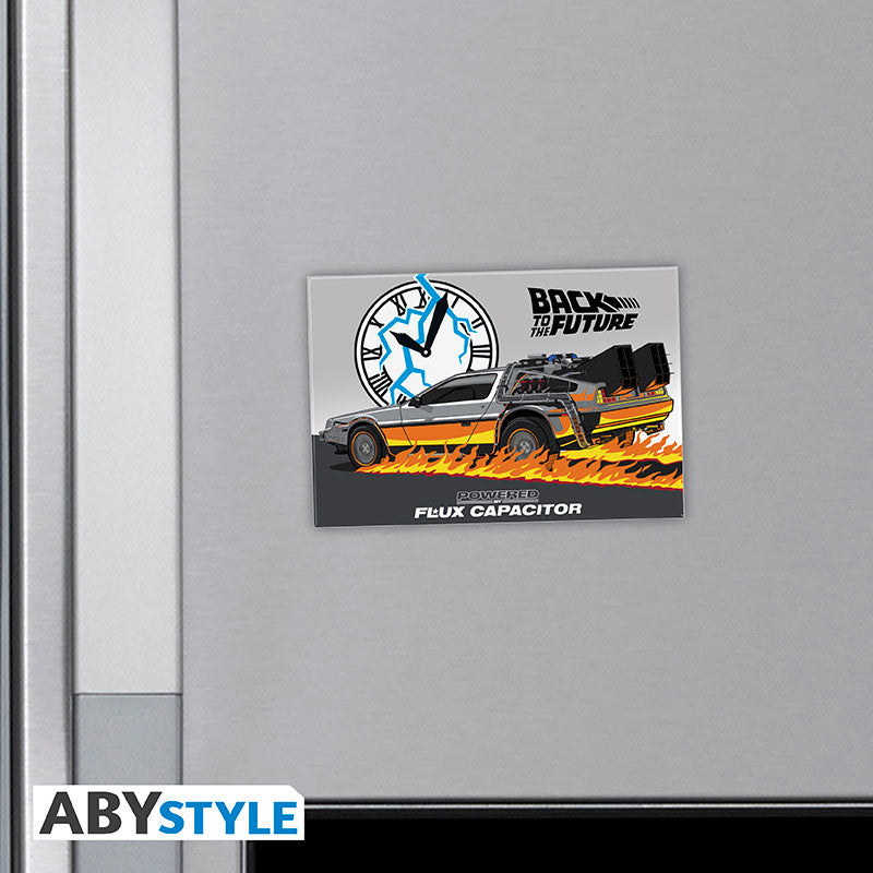 Back to the Future Magneet DeLorean ABYstyle 5.5x8cm