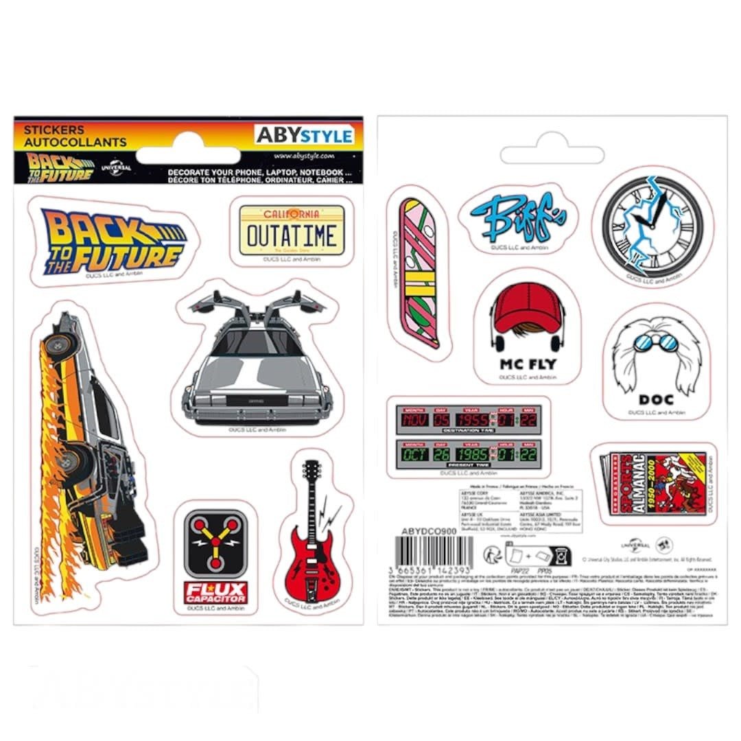 BACK TO THE FUTURE - Stickers - Fans Geek Store