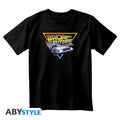 Back to the Future T-Shirt OUTATIME ABYstyle Katoen Zwart