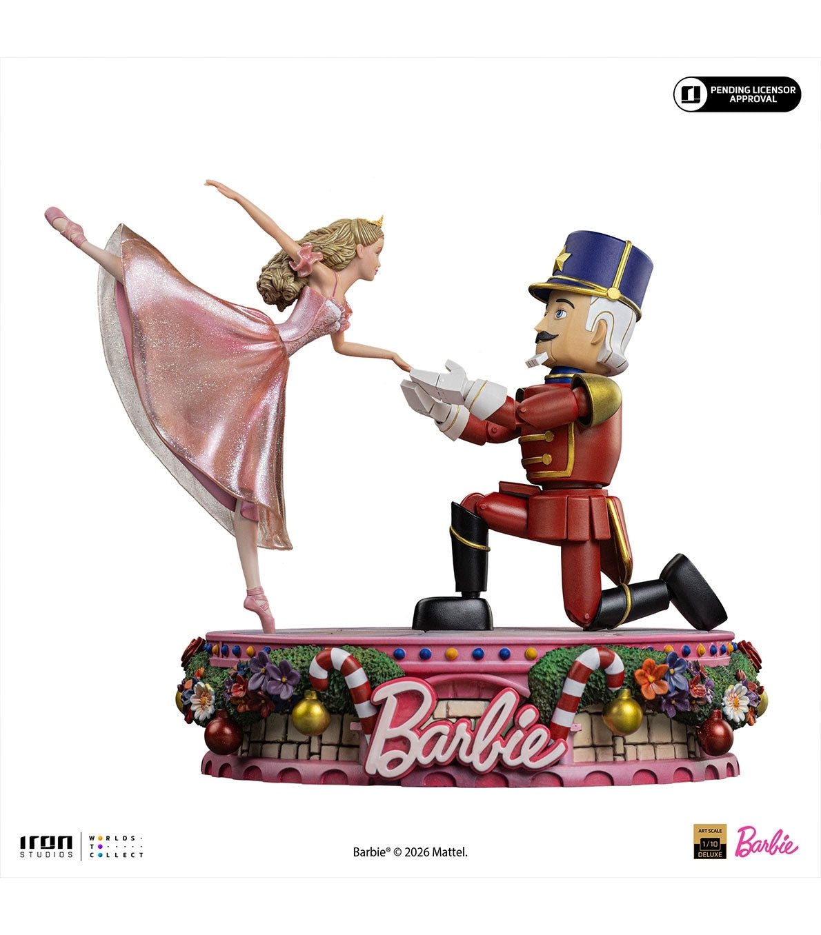 Barbie Nutcracker 25th Anniversary Deluxe standbeeld 23,4 cm - Fans Geek Storeproduct_type#Iron Studios