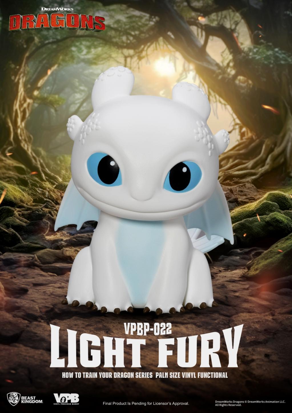 Beast Kingdom Light Fury Spaarpot – How To Train Your Dragon Vinyl Figuur - Fans Geek Storeproduct_typeBeast Kingdom