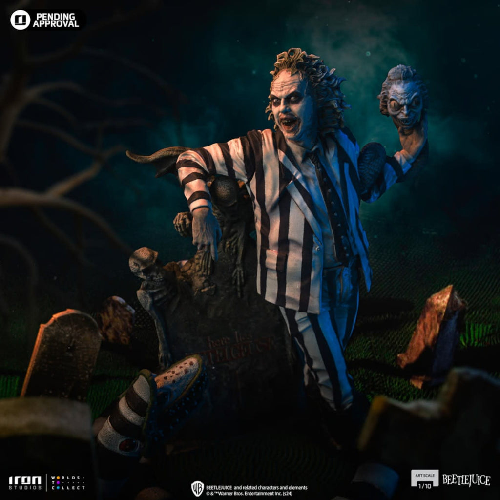 Beetlejuice Art Scale Statue 1/10 Beetlejuice 19 cm - Fans Geek Store