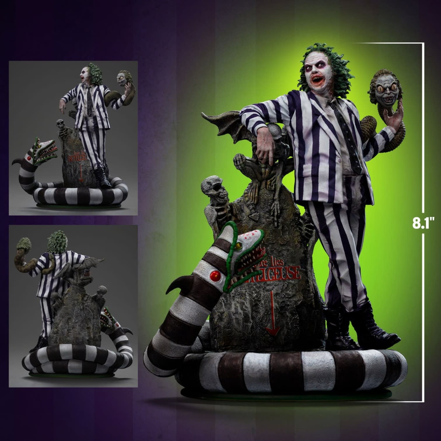 Beetlejuice Art Scale Statue 1/10 Beetlejuice 19 cm - Fans Geek Store