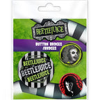 BEETLEJUICE - Badge Pack - Beetlejuice Beetlejuice - Fans Geek Store