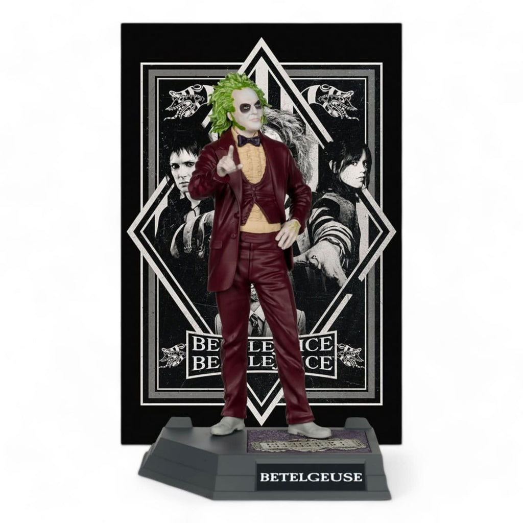 Beetlejuice Beetlejuice Movie Maniacs PVC Statue Beetlejuice 17 cm - Fans Geek Store