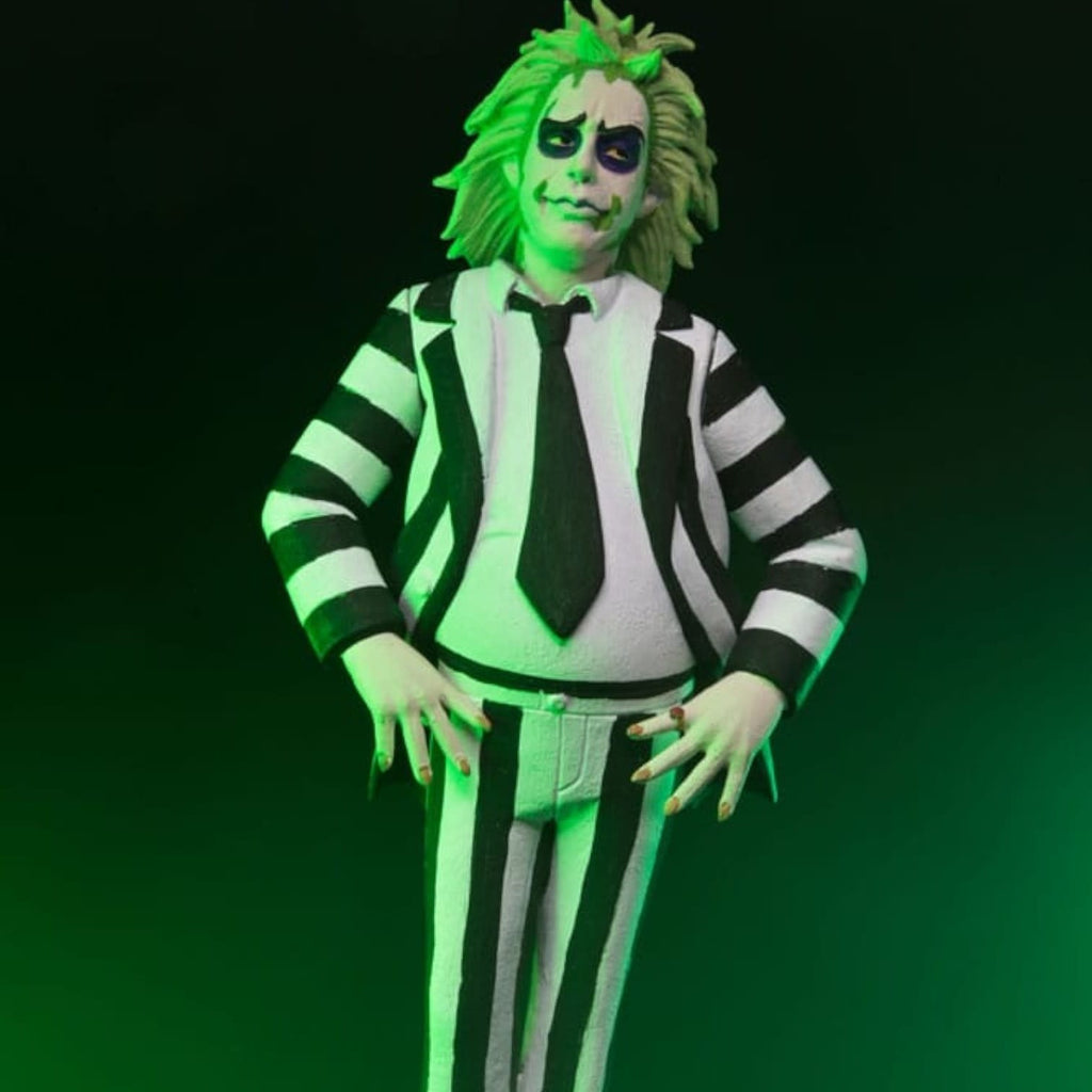 Beetlejuice Beetlejuice Toony Terrors Action Figure 2 - Pack Beetlejuice & Delores 15 cm - Fans Geek Store