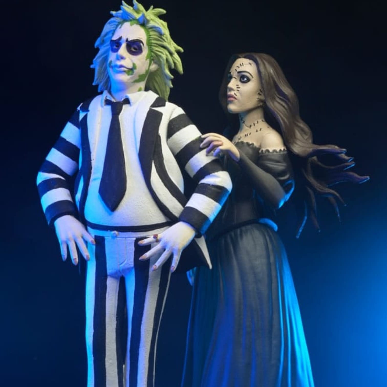 Beetlejuice Beetlejuice Toony Terrors Action Figure 2 - Pack Beetlejuice & Delores 15 cm - Fans Geek Store